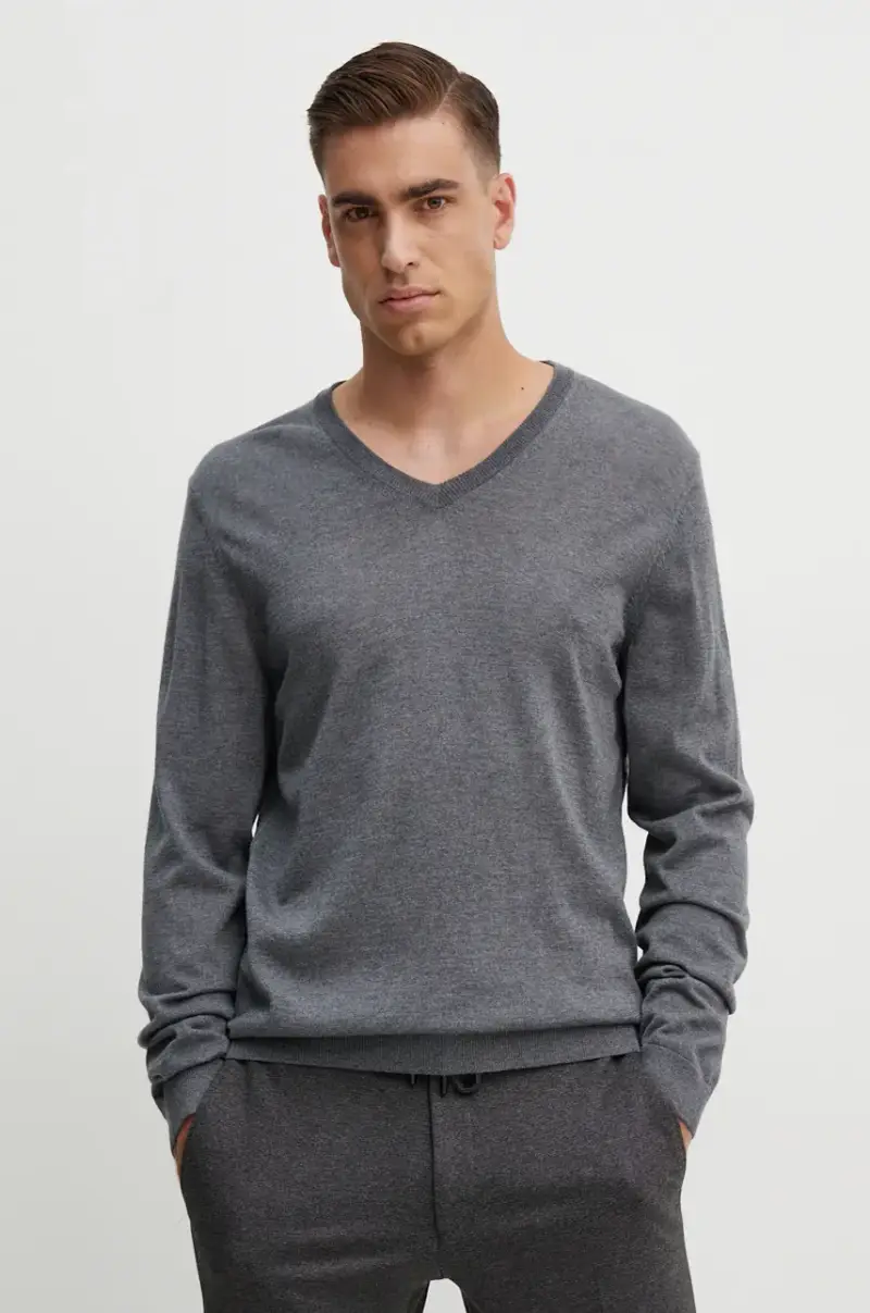 maglione in lana Grigio