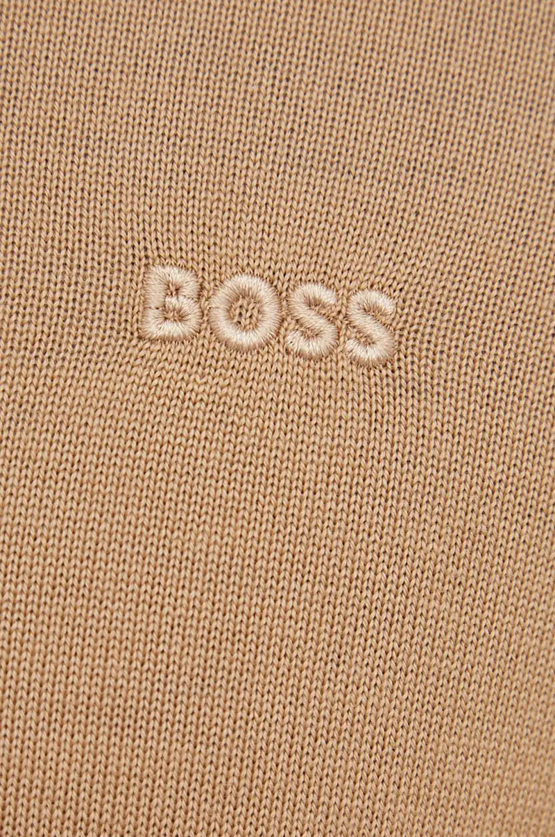 maglione in lana uomo Beige miniatura 5