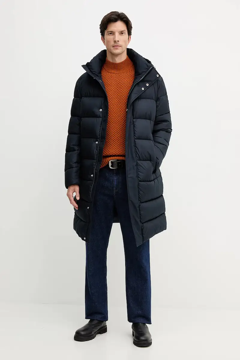 maglione in lana uomo colore arancione 50550008 miniatura 2