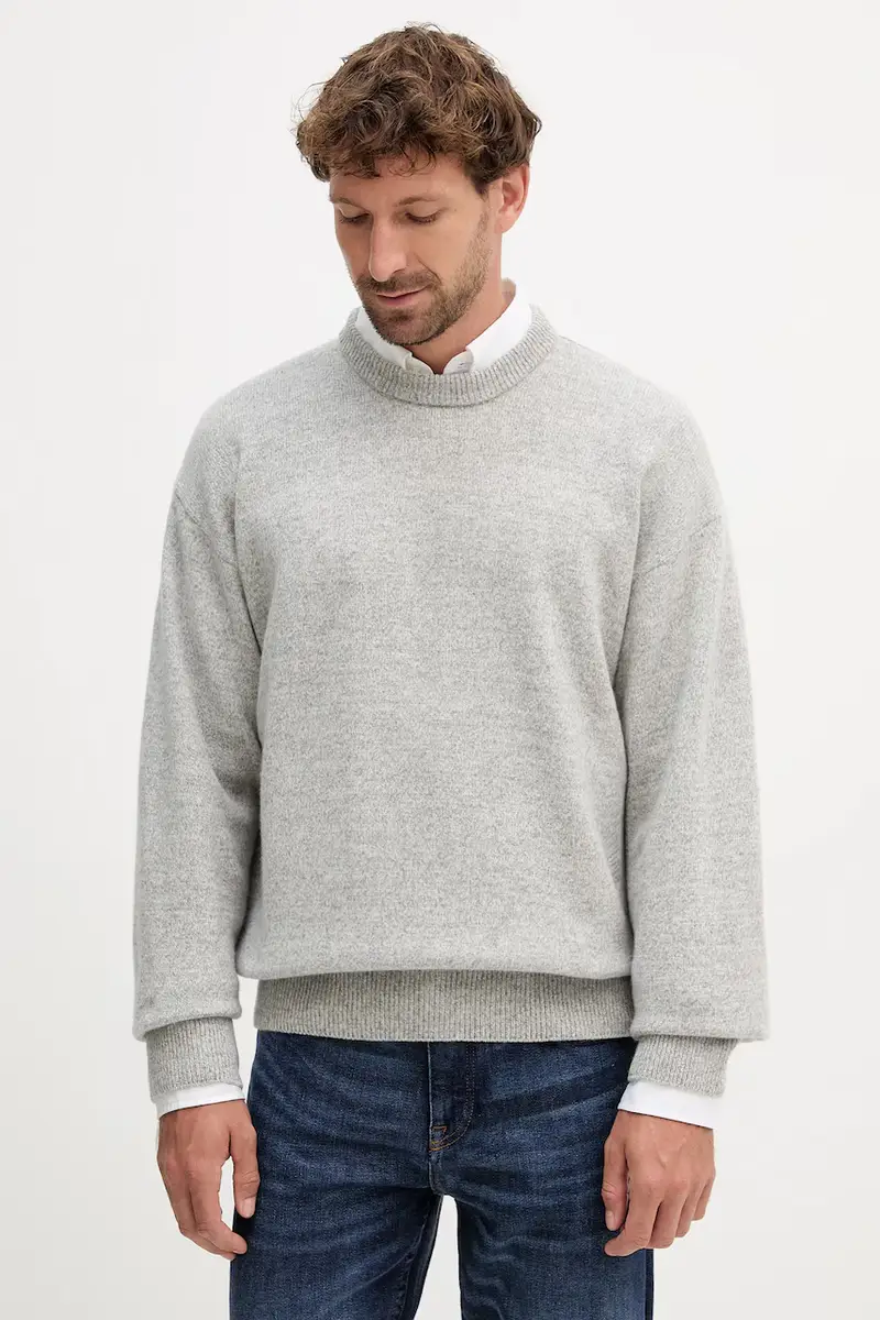 maglione in lana uomo colore grigio 50550001
