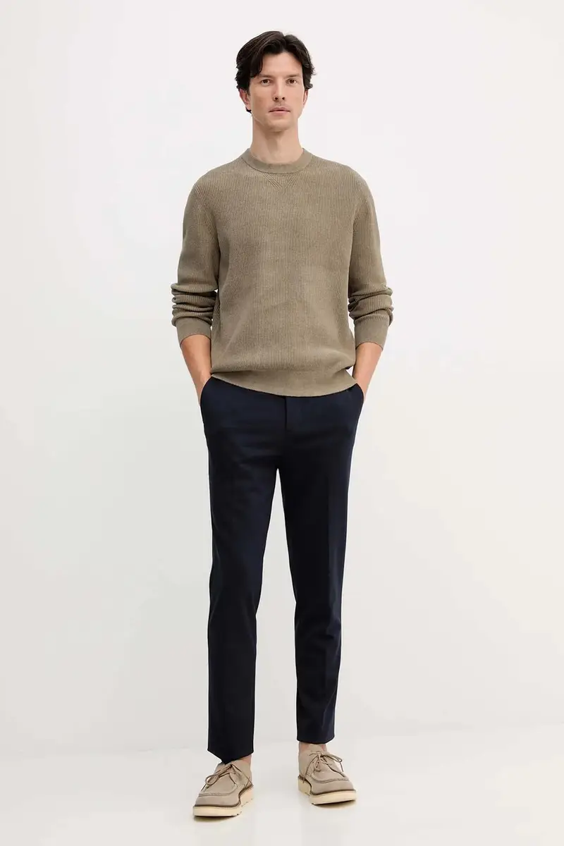 maglione uomo colore verde 50549989 miniatura 2