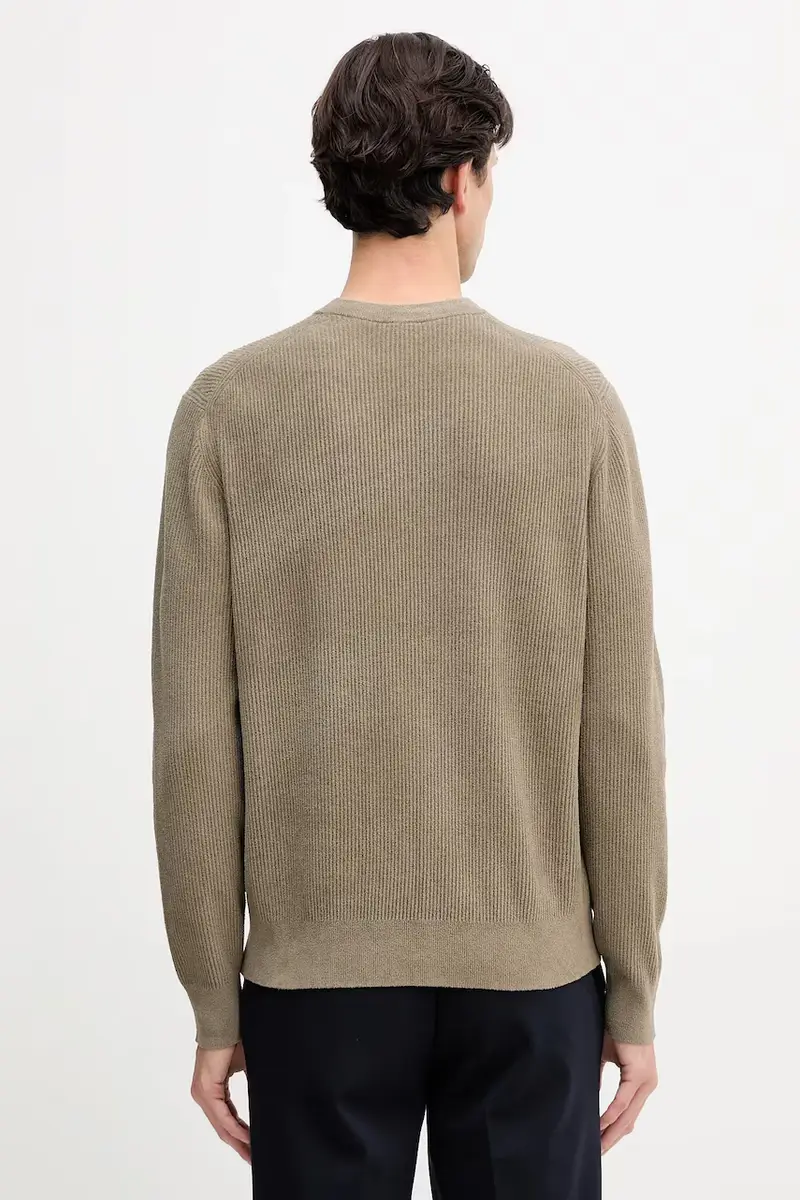 maglione uomo colore verde 50549989 miniatura 3