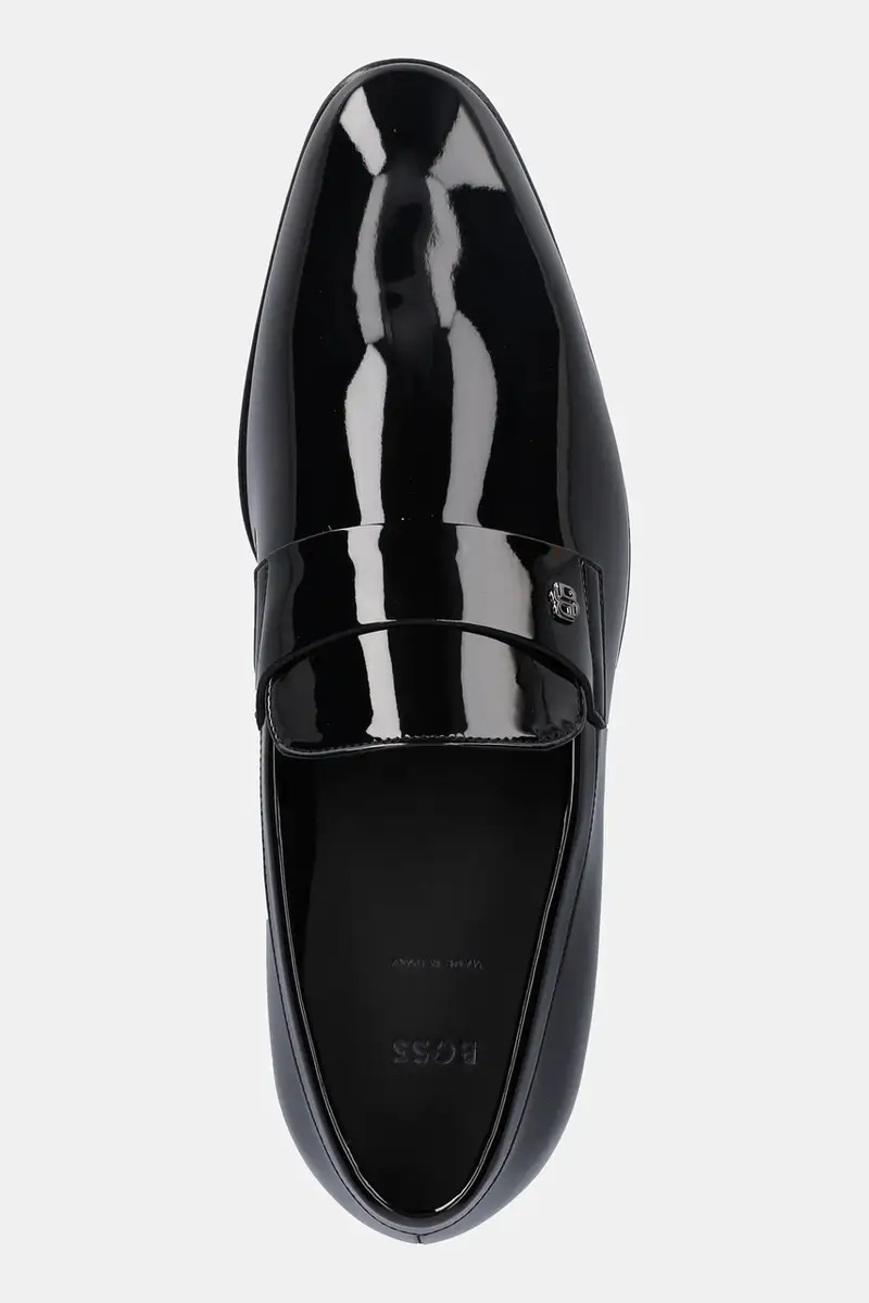 Boss Mocassini Uomo Nero 3427301 miniatura 4