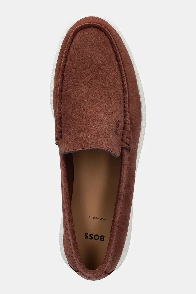 Boss Mocassini Uomo Arancione 3287873 miniatura 4