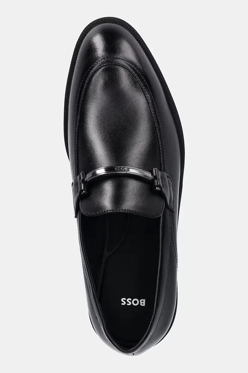 Boss Mocassini Uomo Nero 3636689 miniatura 4