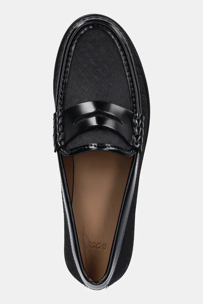 Boss Mocassini Donna Nero 3335247 miniatura 4