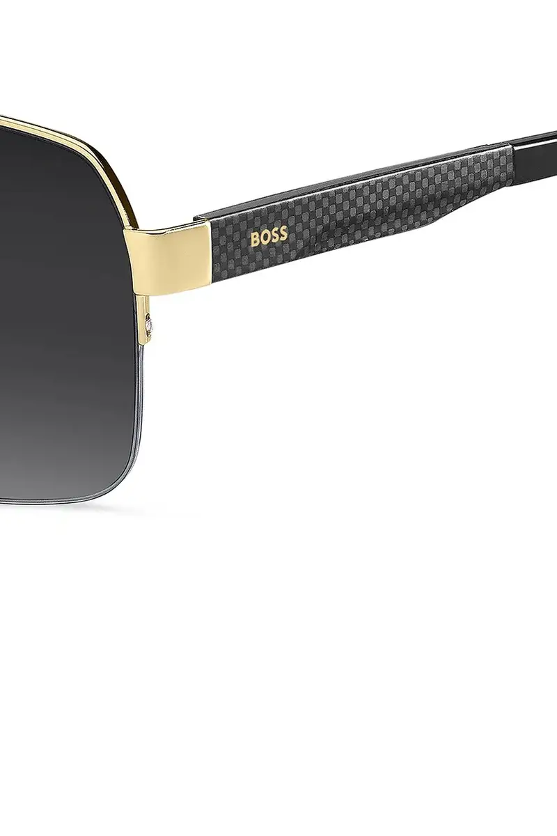 Boss Occhiali da sole Uomo Oro 3276222 miniatura 4