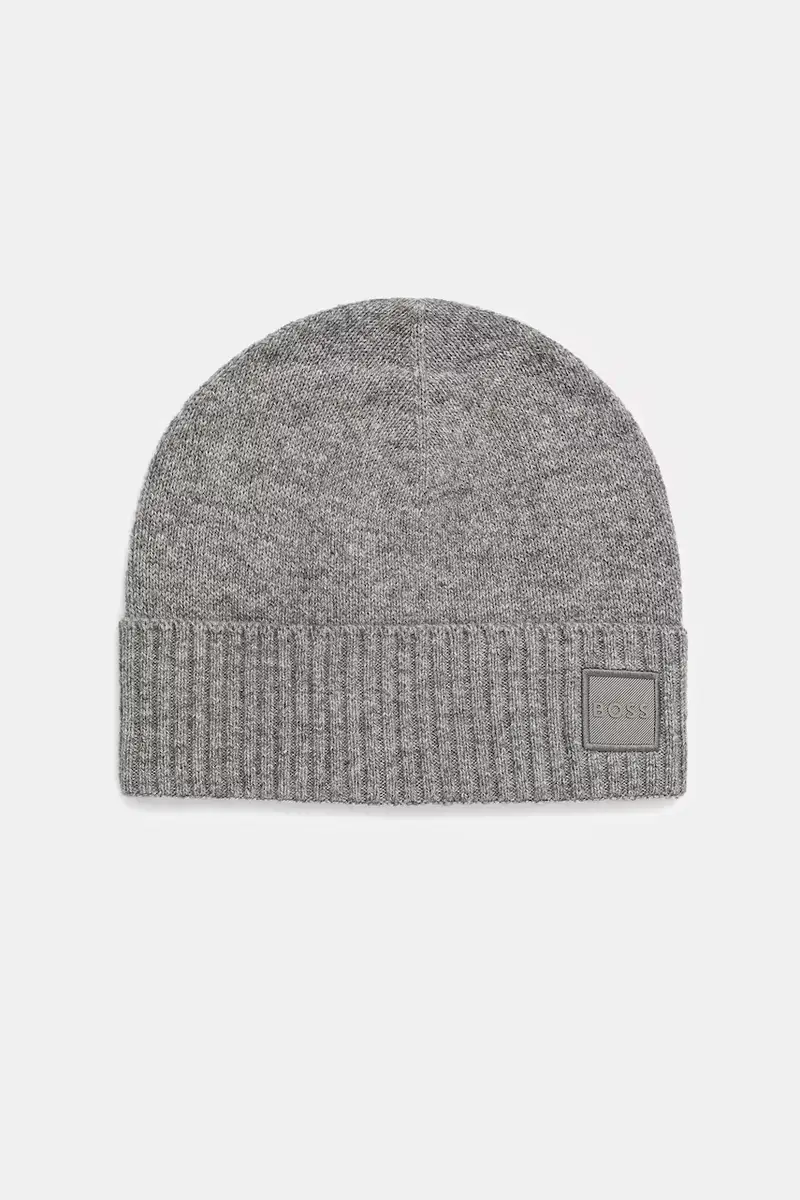 berretto in lana Akaio_R_Hat colore blu 50522447 Grigio