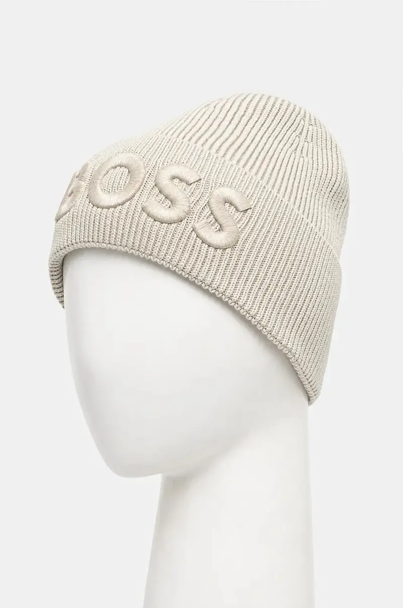 berretto in lana colore beige 50522449 miniatura 2