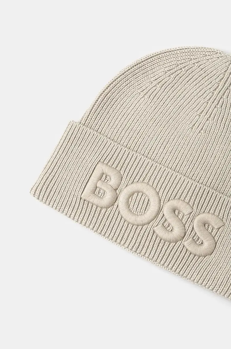 berretto in lana colore beige 50522449 miniatura 3