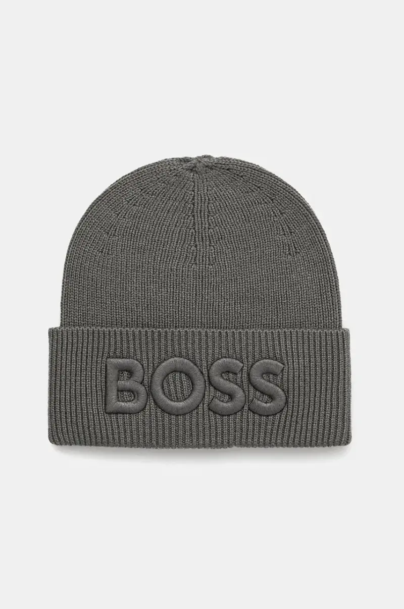 berretto in lana colore grigio 50522449