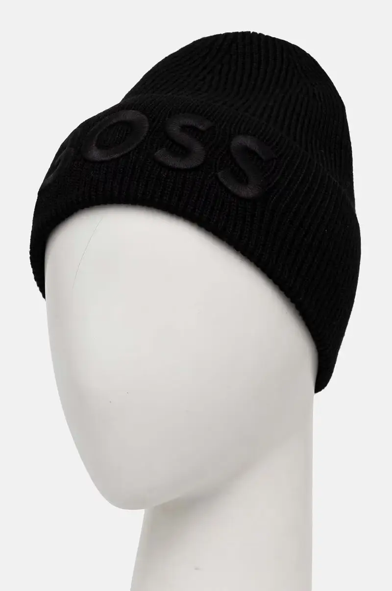 berretto in lana colore nero 50522449 miniatura 3