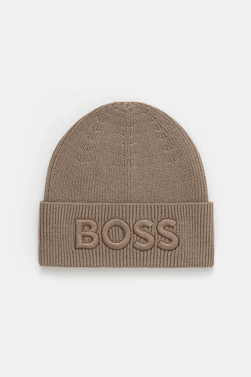 berretto in lana colore nero 50522449 Verde