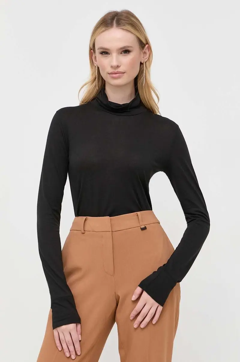 camicia a maniche lunghe BOSS ORANGE donna Nero