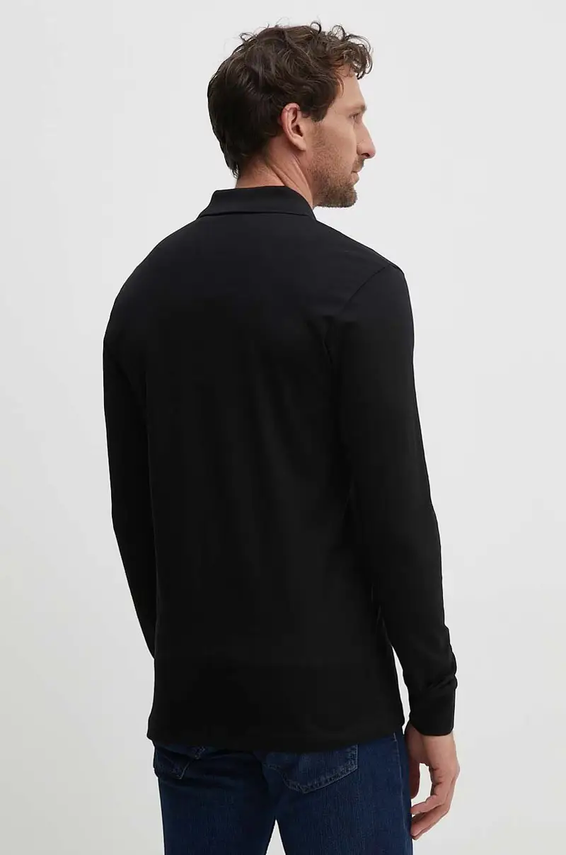 camicia a maniche lunghe uomo colore nero 50507704 miniatura 3