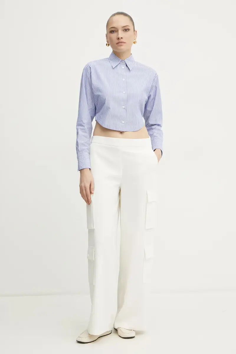 camicia donna colore blu 50531064 miniatura 2