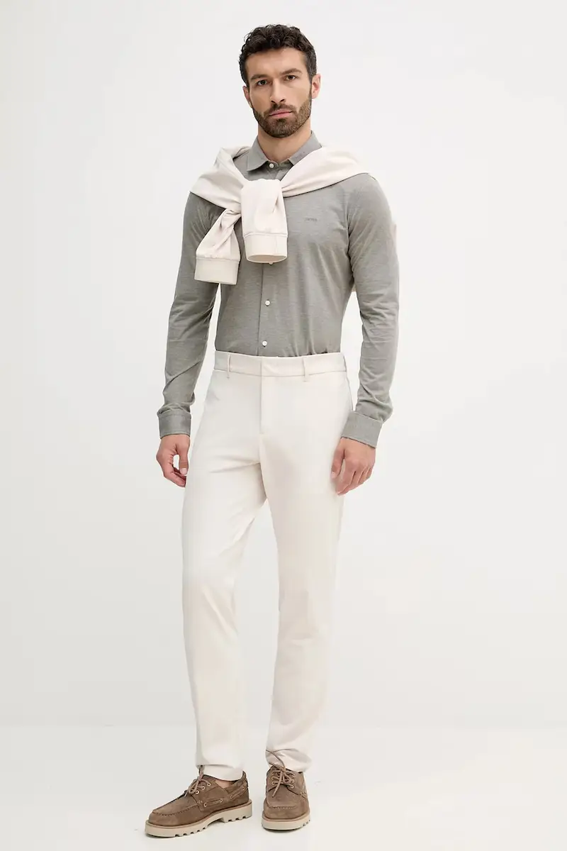 camicia in cotone Mysoft_2_M Verde miniatura 2