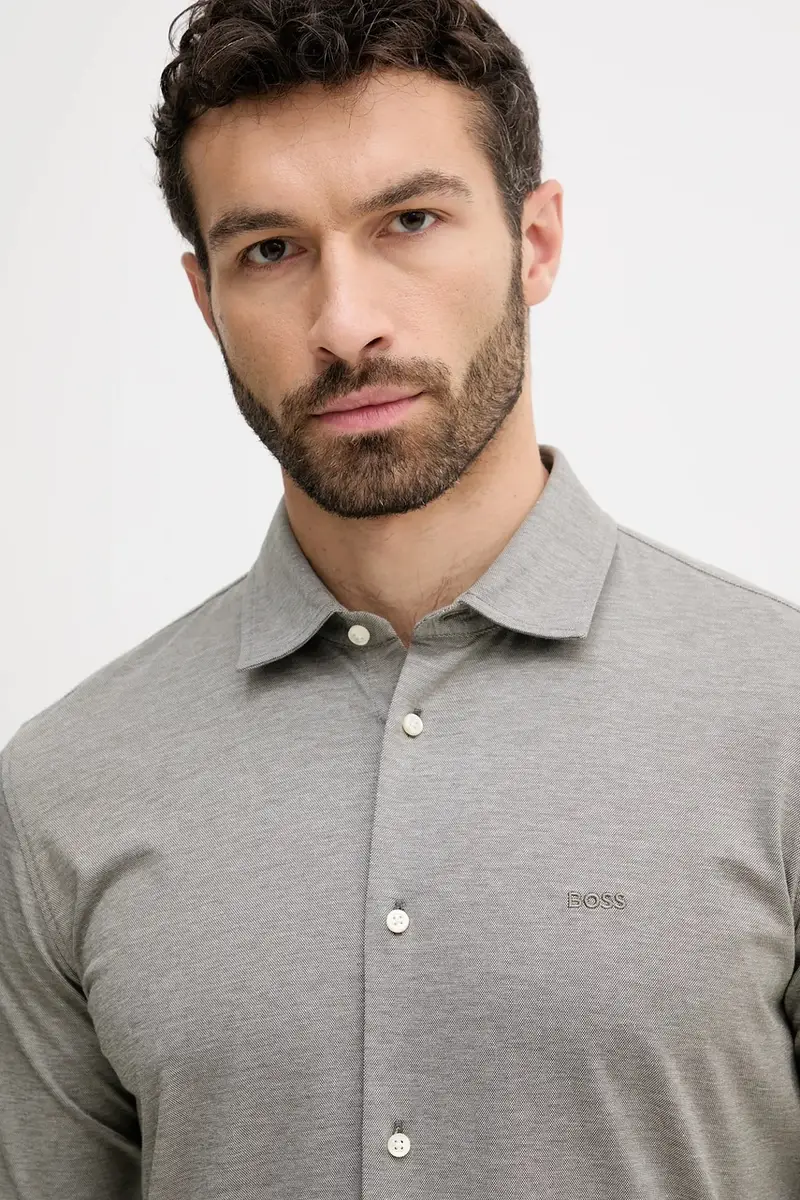 camicia in cotone Mysoft_2_M Verde miniatura 4