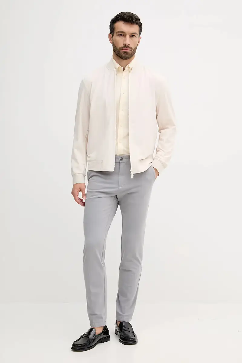 camicia in cotone uomo colore beige 50543089 miniatura 2