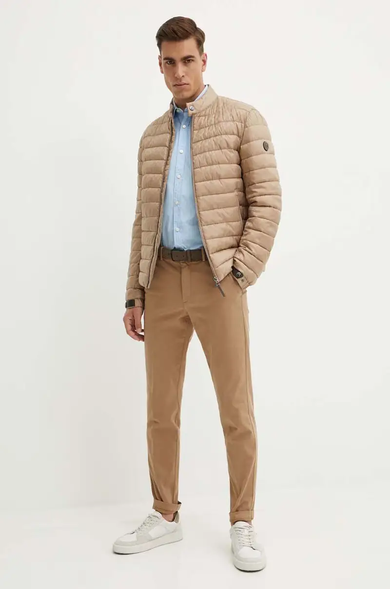 camicia in cotone uomo colore blu 50518304 miniatura 3