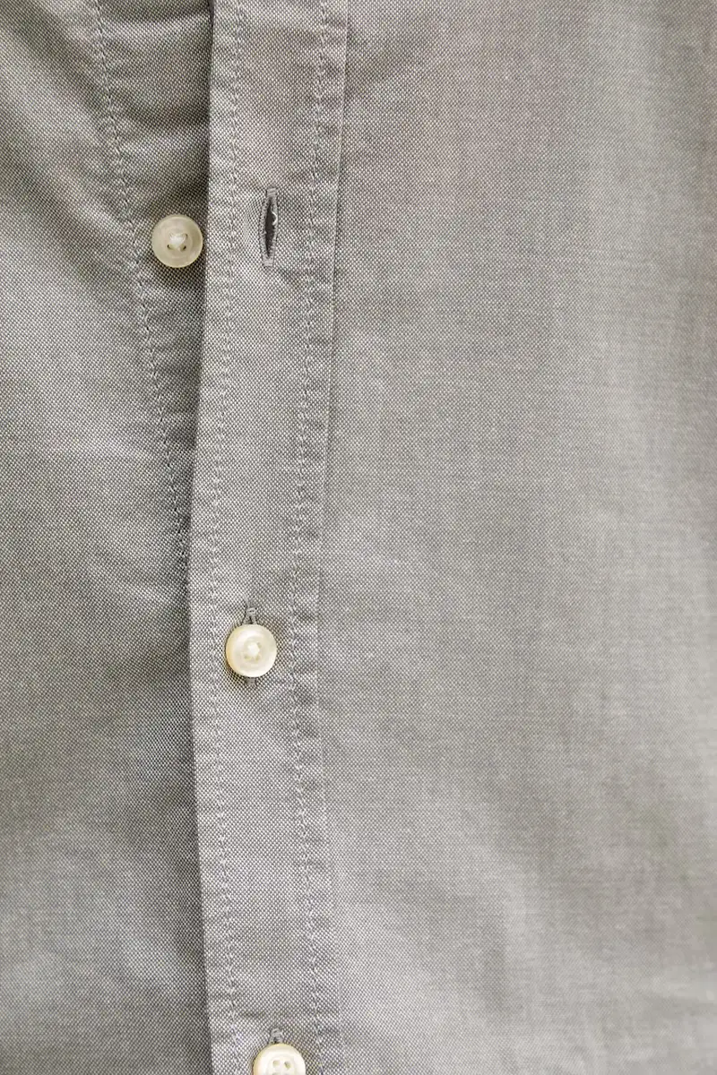 camicia in cotone uomo colore verde 50543101 miniatura 5