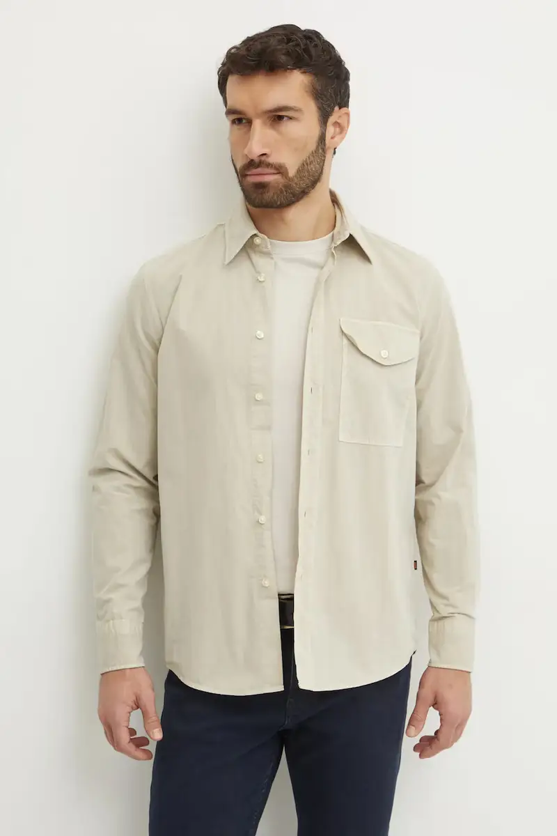 camicia uomo colore beige 50530932