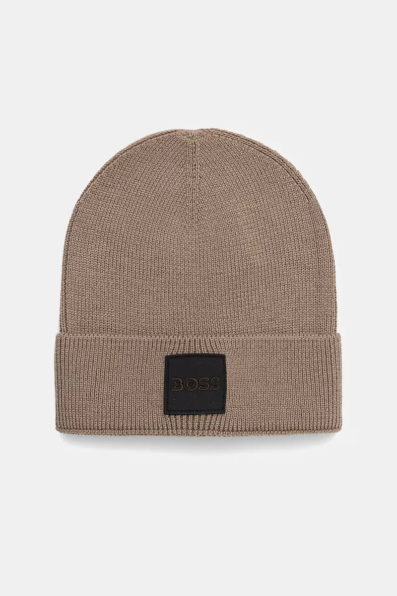 cappello in lana colore verde 50546155 Marrone