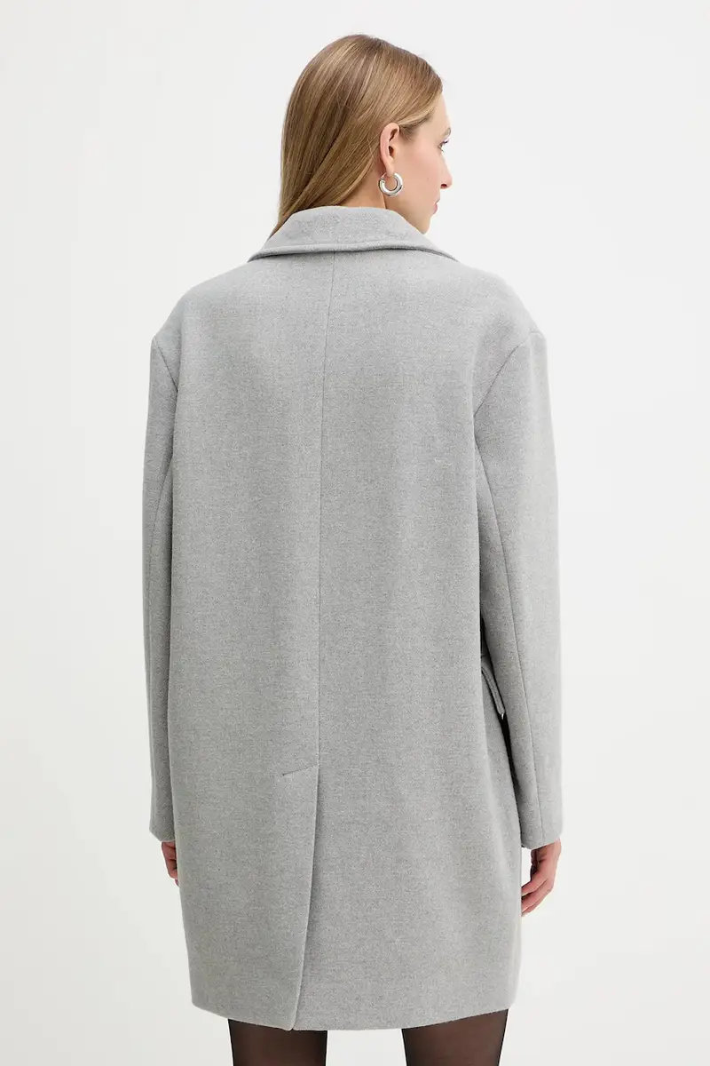 cappotto con lana C_Calesara2 colore grigio 50548660 miniatura 3