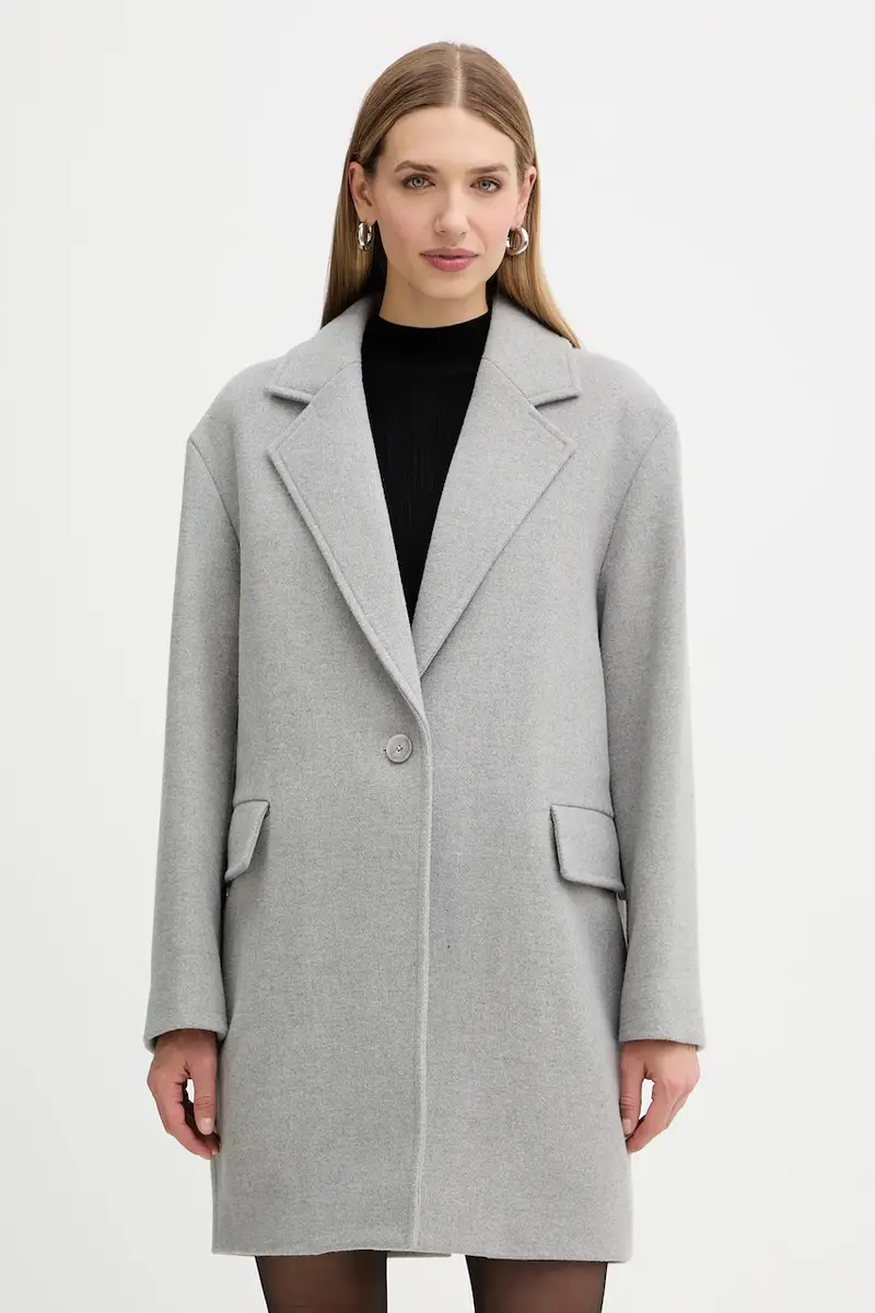 cappotto con lana C_Calesara2 colore grigio 50548660