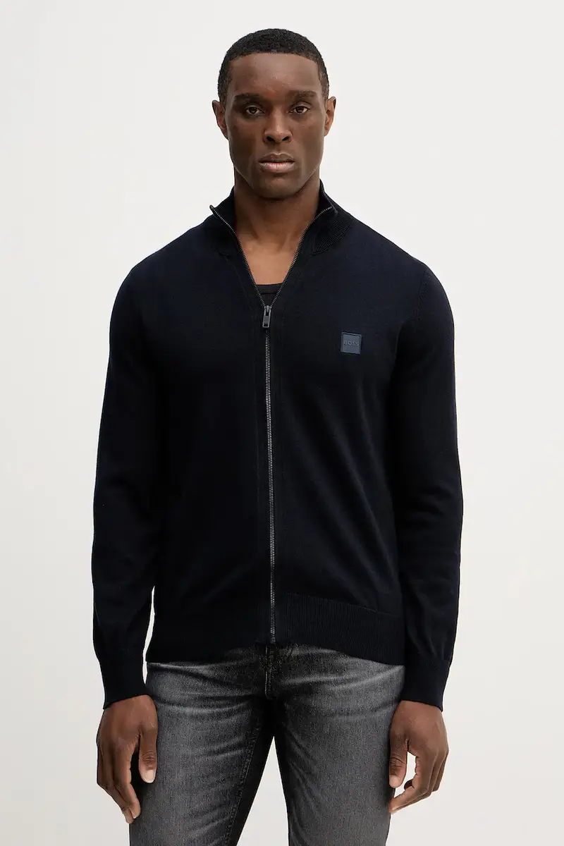 Boss Orange Cardigan Blu 4148296