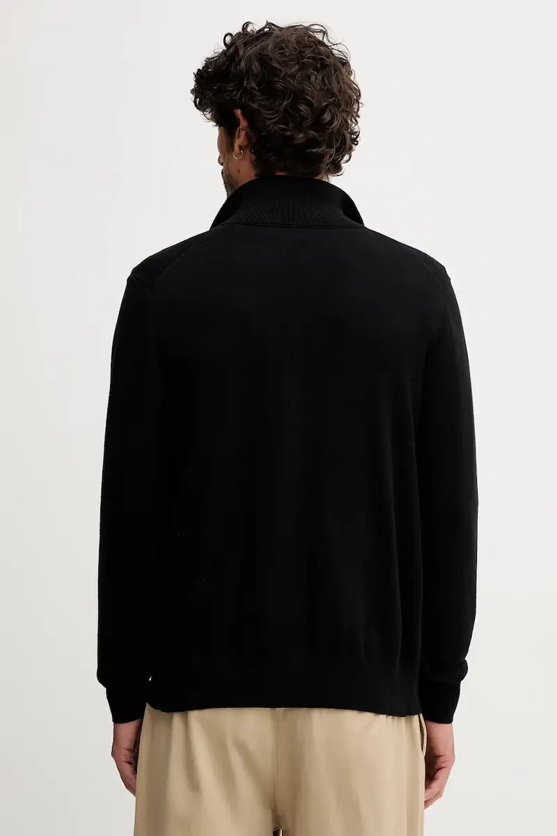 Boss Orange Cardigan Uomo Nero 3919897 miniatura 3