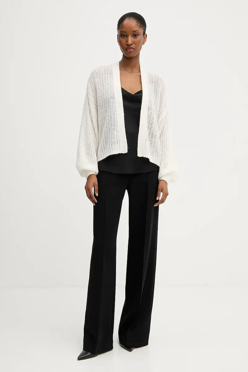 Boss Orange Cardigan Donna Beige 3571928 miniatura 2