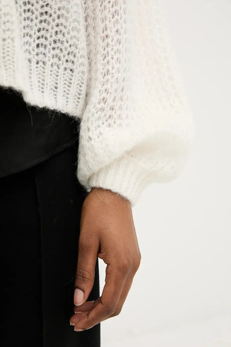 Boss Orange Cardigan Donna Beige 3571928 miniatura 5