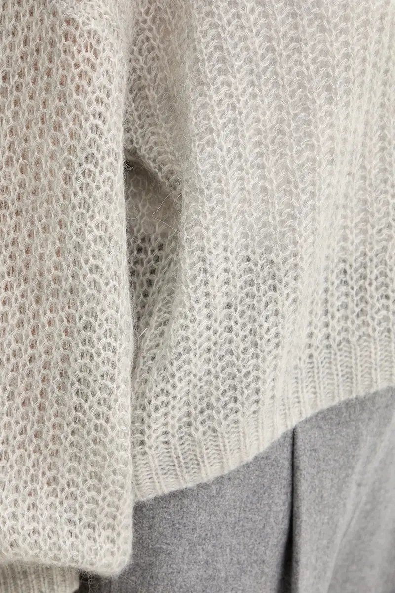 Boss Orange Cardigan Donna Beige 3609982 miniatura 5