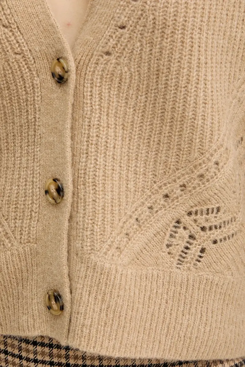 Boss Orange Cardigan Donna Verde 3669826 miniatura 5