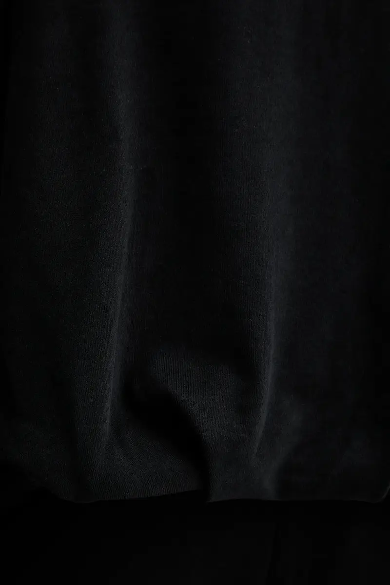 felpa in cotone donna colore nero 50554908 miniatura 5