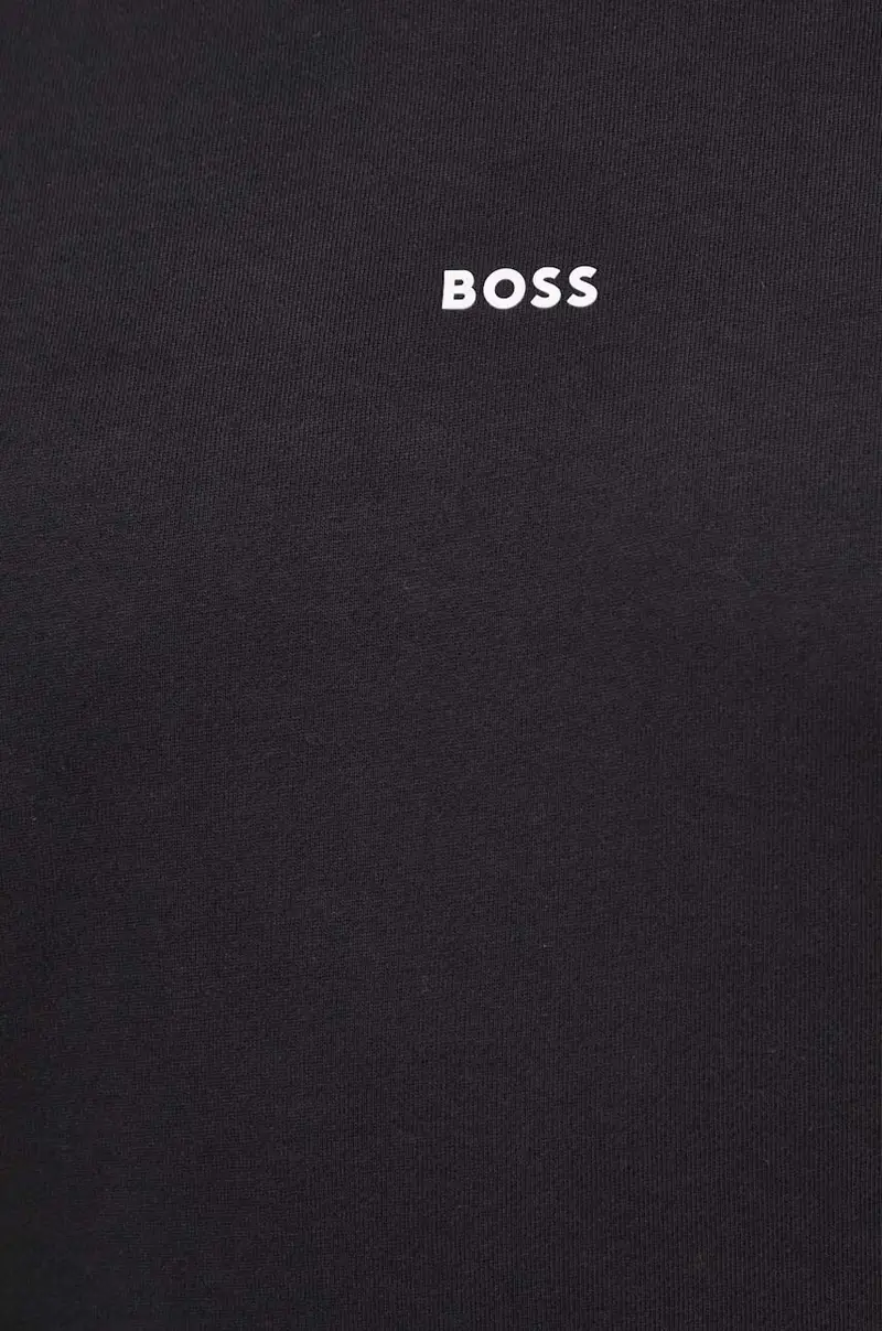 felpa in cotone uomo colore nero con cappuccio miniatura 5