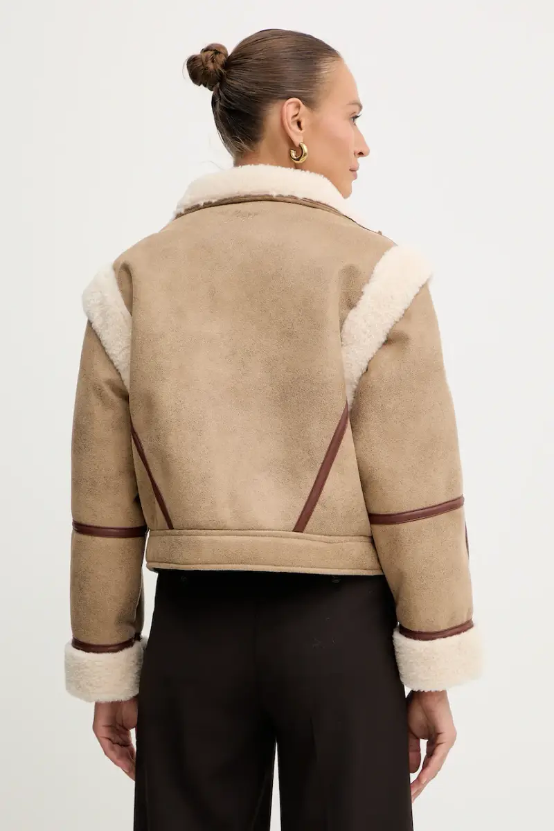 giacca C_Cheerlea Beige miniatura 3