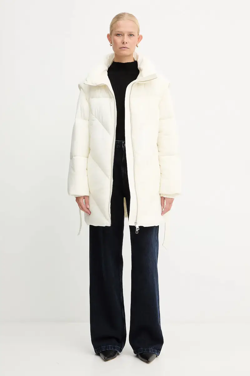 giacca colore bianco 50547306 Beige miniatura 2