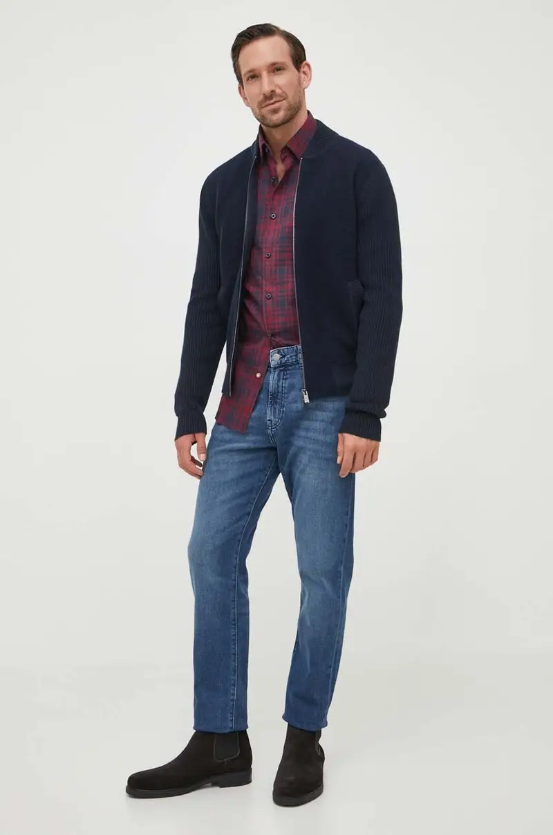 Boss Orange Jeans Uomo Blu 2982532 miniatura 2