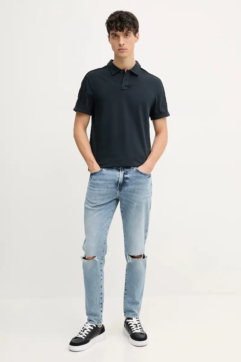 Boss Orange Jeans Uomo Blu 3313010 miniatura 2