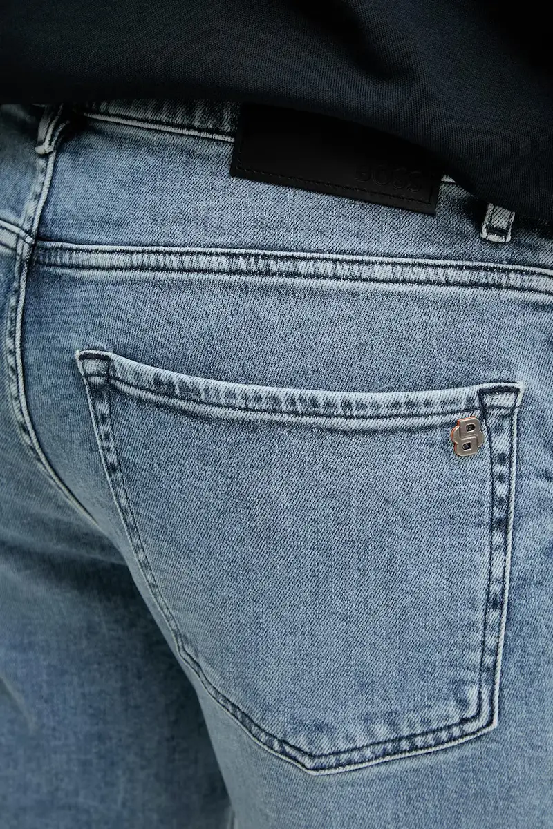 Boss Orange Jeans Uomo Blu 3313010 miniatura 4