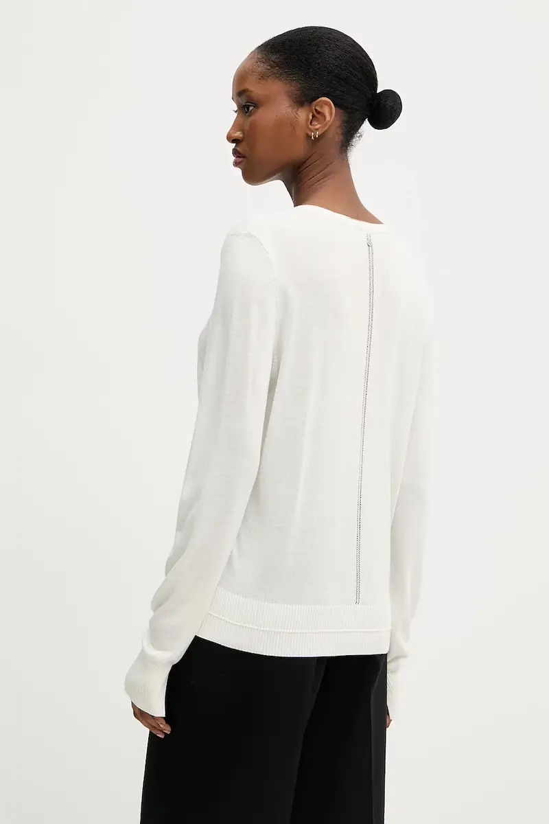 maglione C_Fiaffella donna colore beige 50543956 miniatura 3