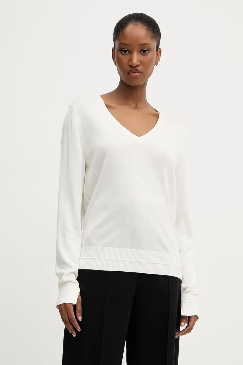 maglione C_Fiaffella donna colore beige 50543956