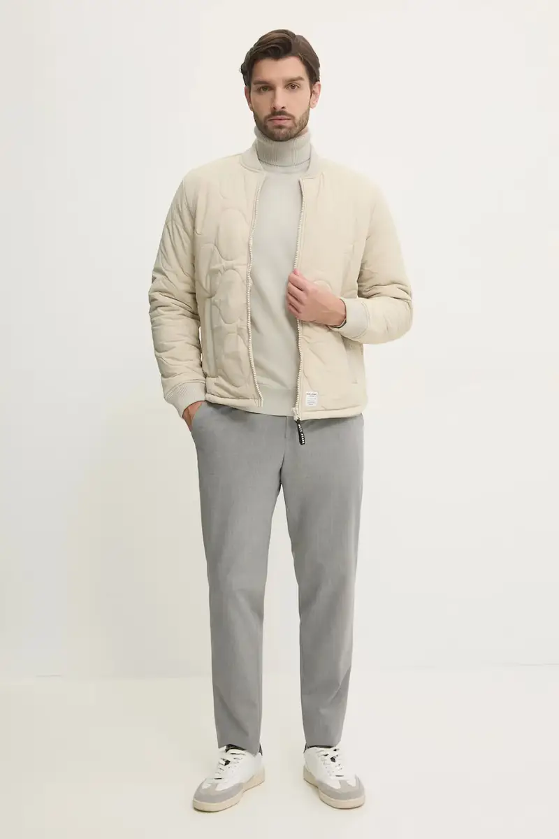 maglione con aggiunta di cachemire colore beige 50527573 miniatura 2