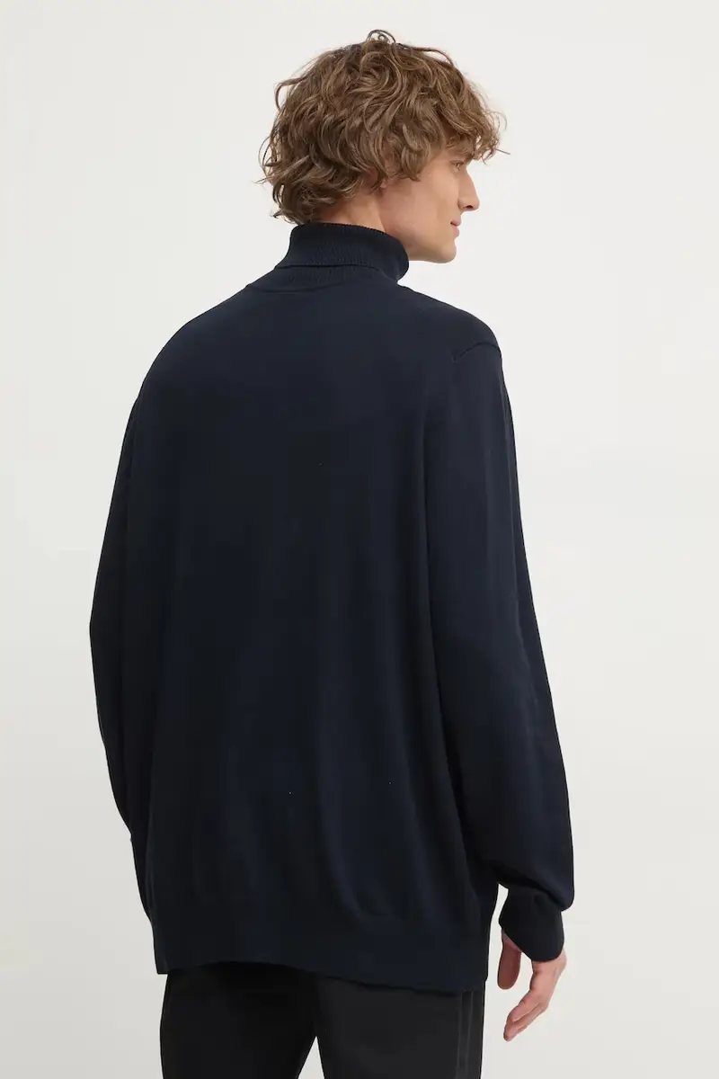 maglione con aggiunta di cachemire colore beige 50527573 Blu navy miniatura 2