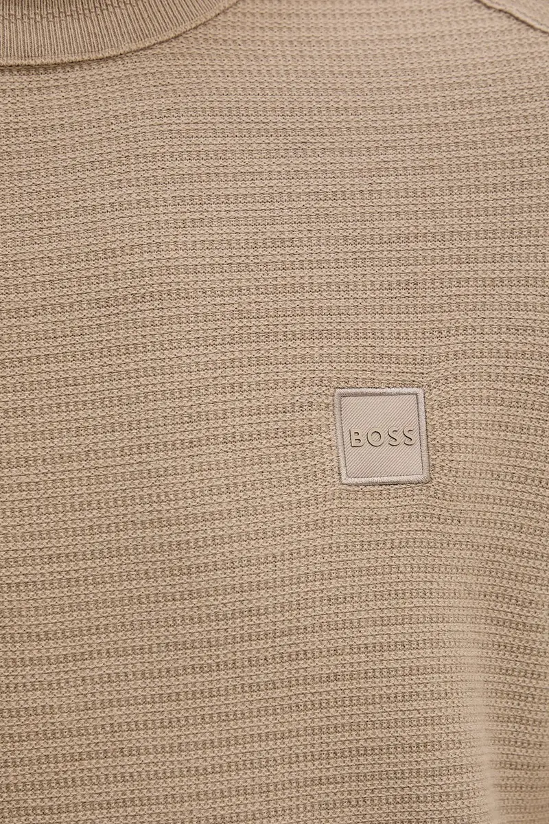 maglione con aggiunta di cachemire colore nero 50527584 Beige miniatura 5