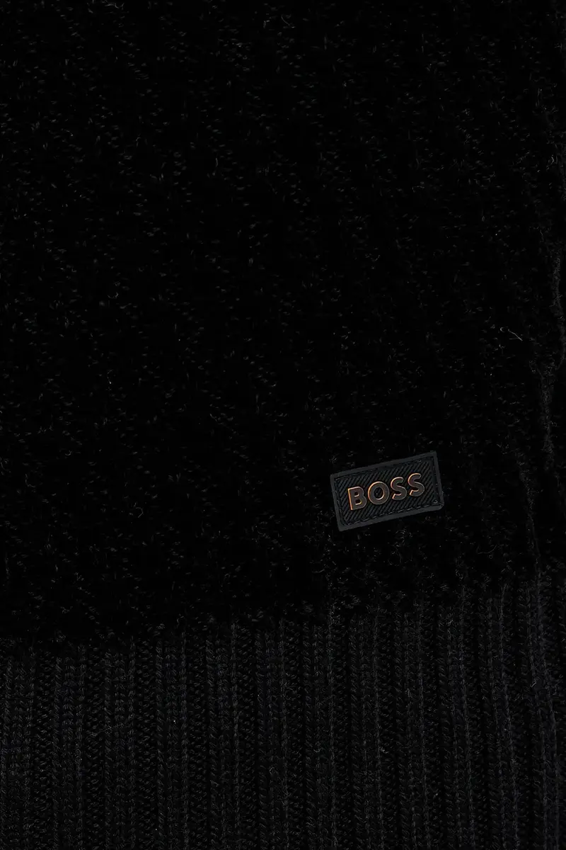 maglione con lana Atlapeco Nero miniatura 5