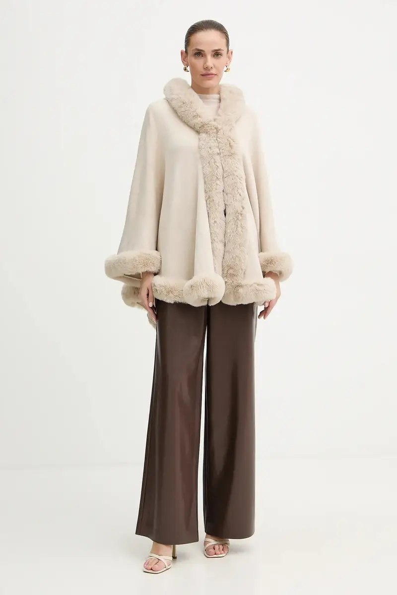 maglione con lana C_Fenni Beige miniatura 2