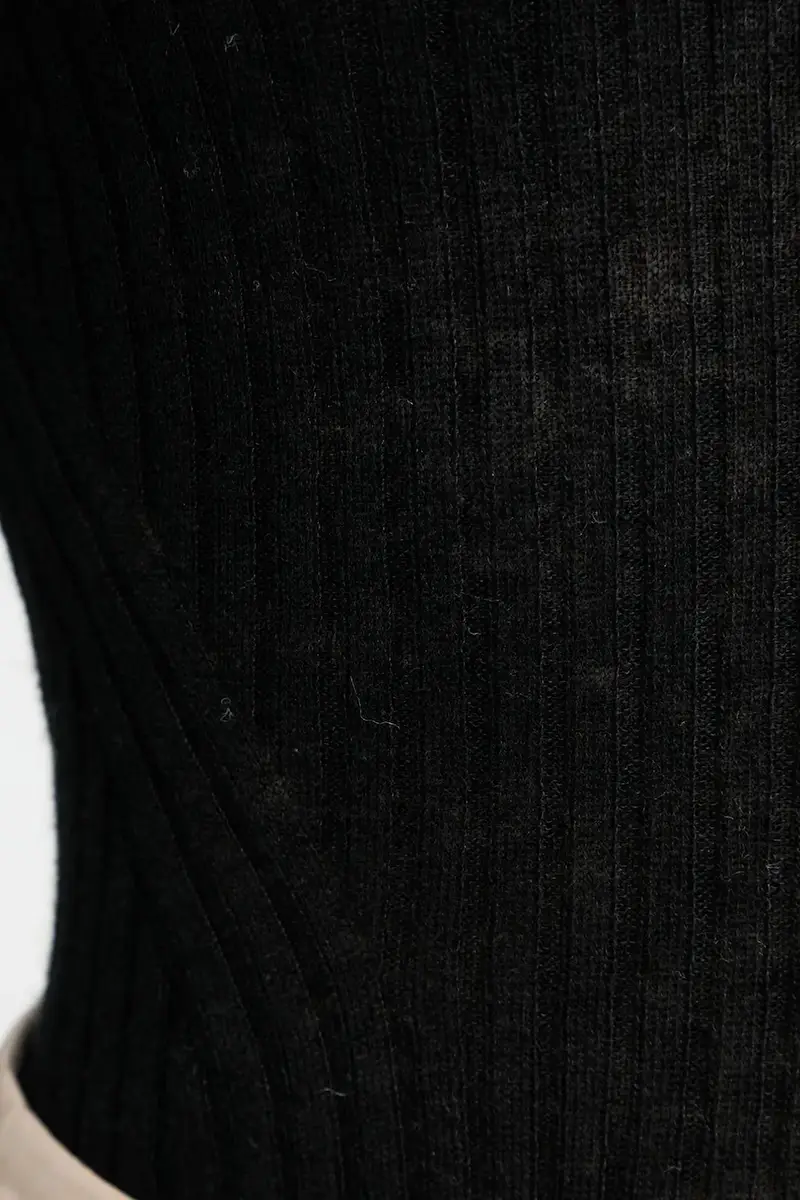 maglione con lana C_Fenni Nero miniatura 5